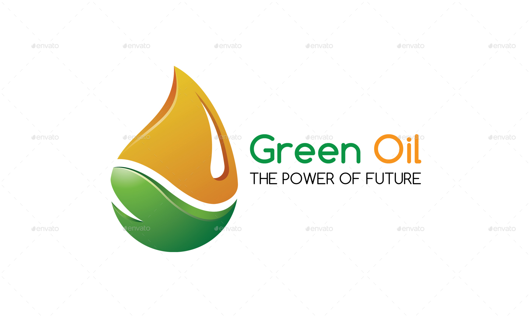 Green Oil Logo Template By Arthadesain Graphicriver